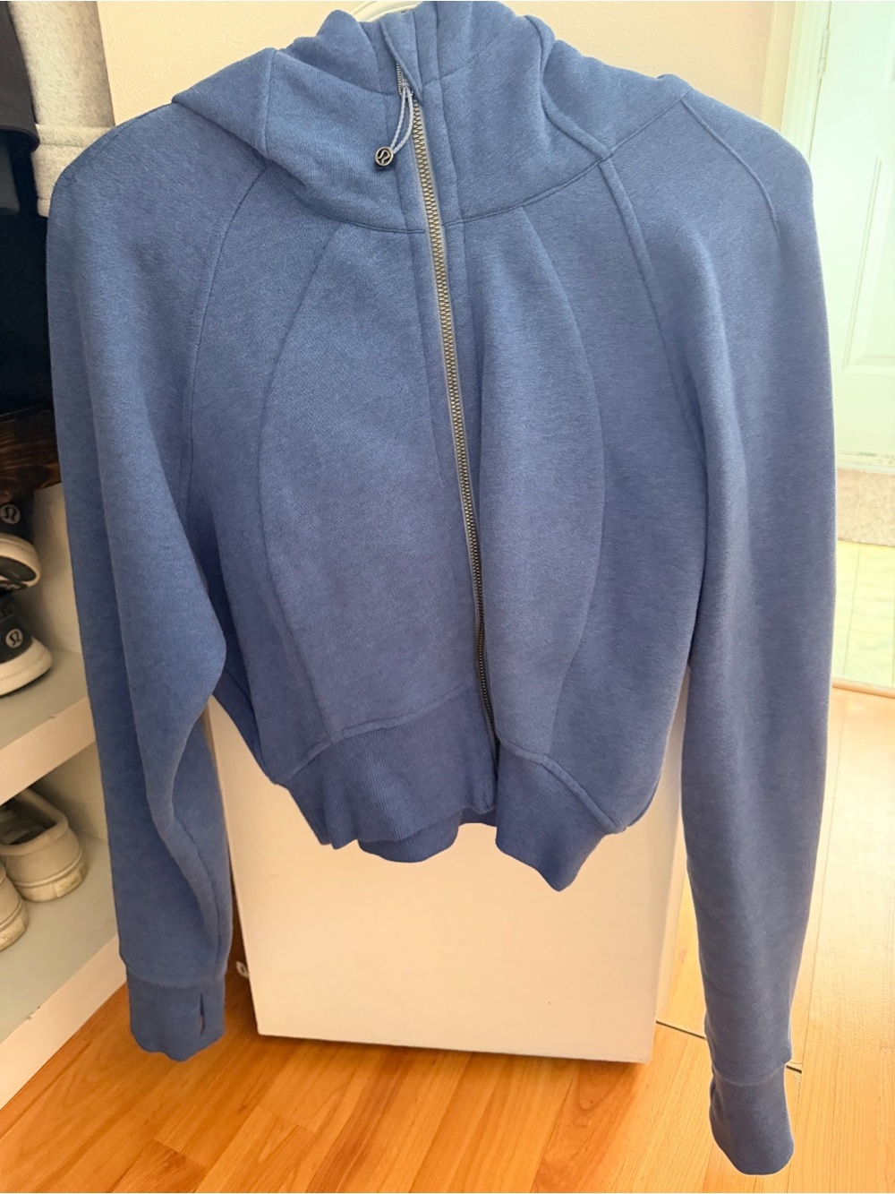 Lululemon Scuba Full-Zip Cropped Hoodie